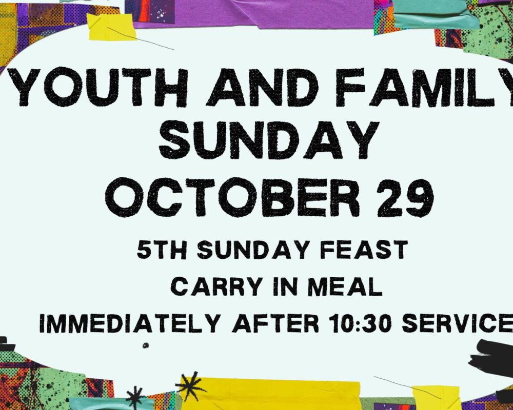 Youth and Family Sunday