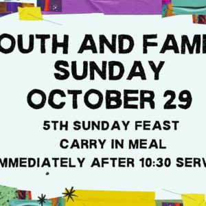 Youth and Family Sunday