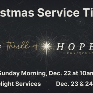 The Thrill of Hope: God With Us