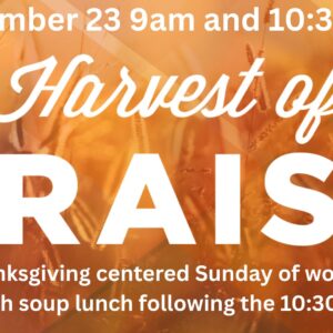 Membership and Why it Matters: Harvest of Praise Sunday